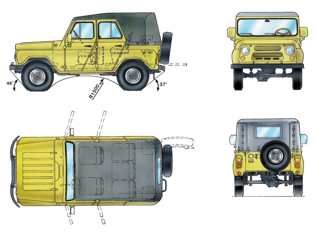 Чертежи силового бампера на УАЗ: для моделей ПатриотПро УАЗик